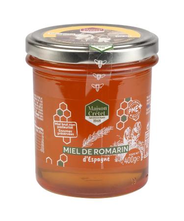 Maison Cr tet | Rosemary honey | Liquid honey | Glass jar | 400 g