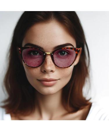 FL-41 Migraine Glasses with Transitional Lenses | Eclipse Aura Lens for Light Sensitivity & Photophobia - Tortoise Ultra-Light - International Shipping Available - Buy Online on GoSupps.com