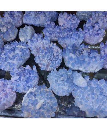 Natural Crystal Rough Home Decoration 1pcs 300-700g Rare Beautiful Blue Ghost Phantom Quartz Crystal Cluster Specimen Stones (Size : 400-500g) - Buy Online on GoSupps.com