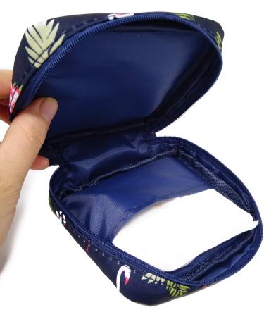 HONBAY Stylish Large Capacity Sanitary Napkin Bag Tampons Pouch - Multi-functional Coin Purse & Makeup Bag - Buy Online on GoSupps.com