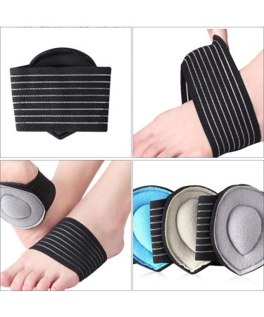 Exceart 3 Pairs Foot Vault Bandage - Orthopedic Insole & Arch Support Sleeves for Flatfoot & Plantar Fasciitis - Midfoot Foot Bandage for Sports - Buy Online on GoSupps.com