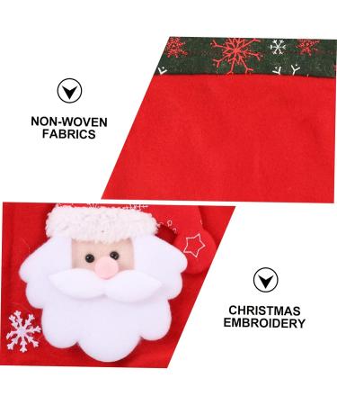 LALAFINA 1pc Christmas Bag Chocolate Christmas Tree Hanging Bag Cartoon Drawstring Pouches Doll 3d 1 count (Pack of 1) As Shown - Buy Online on GoSupps.com