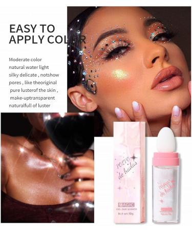 Surbrillance poudre visage surbrillance fard joues scintillant scintillant naturel haute brillance poudre paillet e pour maquillage du visage et du corps B Taille unique B - Buy Online on GoSupps.com
