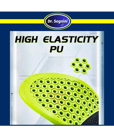 Buy Orthopedic Supersoft Insoles for Sports Shoes - EU Size 45-46 | Shock Absorption & Arch Support - Buy Online on GoSupps.com
