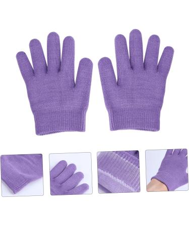 Ipetboom Moufles Hydratants en Gel pour Soins des Mains Taille Unique Hydratants aux Huiles Essentielles pour Adultes Usage Spa Exfoliation Mains S ches Couleur Violet - Buy Online on GoSupps.com