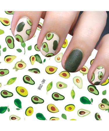 Cute Nail Stickers for Kids & Little Girls - 12 Sheets Self-Adhesive Nail Decals with Christmas Flowers, Animals, Plants, Fruits - Nail Art Decoration for Women - Buy Online on GoSupps.com