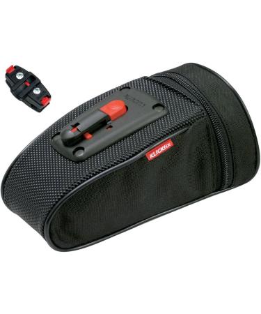 KLICKFix 0296S Micro 80 Plus Saddle Bag - Black | 18x8x6 cm | International Shipping Available - Buy Online on GoSupps.com