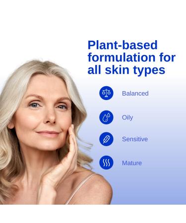 Michael Marcus Hydromarine Night Serum - Anti-Wrinkle & Skin Brightening for All Skin Types | Bakuchiol Niacinamide Peptides & Algae (30ml - Buy Online on GoSupps.com