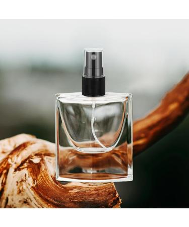 Ipetboom 20pcs Black Spray Top for Essential Oil Bottles Fine Mist Sprayer Cap Recycle and Reuse Replacement Pump Top Replacement Spray Bottle Nozzle Perfume Essential Oil Bottle - Buy Online on GoSupps.com