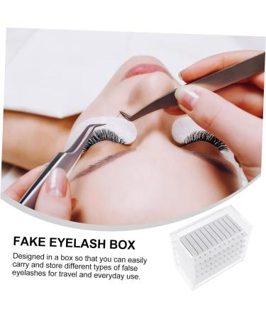 Bo te de Rangement pour Faux Cils Transparente Acrylique Couches tui Compact et L ger pour Organiser et Prot ger les Extensions de Cils pour Voyage et Maquillage - Buy Online on GoSupps.com
