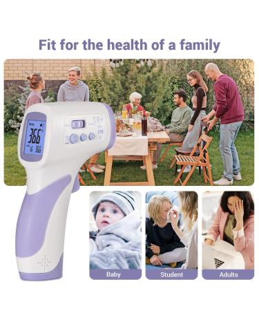 DT-8806H No-Touch Forehead Thermometer for Adults & Kids | FDA CE Approved | Large LED Display & Vibration Alert - Buy Online on GoSupps.com