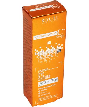 Revuele - Vitanorm C+ Energy Hydrogel Eye Serum - 25ml - Buy Online on GoSupps.com