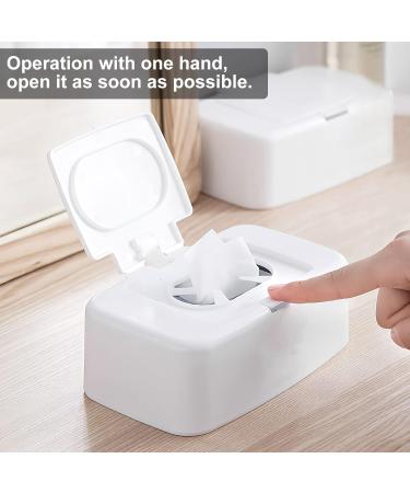 Premium Wet Wipes Storage Box | Baby Wipes Toilet Paper & Handkerchief Holder for Home & Office - Buy Internationally! - Buy Online on GoSupps.com