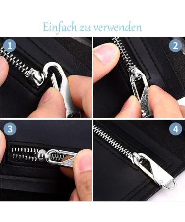 Vegcoo 24-Piece Zipper Pull Accessories Set - Universal Removable Zipper Pullers & Repair Bag for Zipper Fixes - Buy Online on GoSupps.com