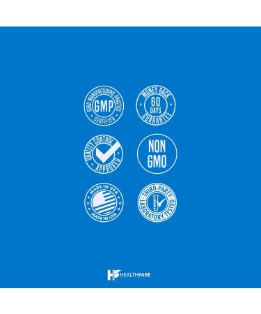 Healthfare NAC N-Acetyl L-Cysteine Supplement | 600mg High Potency | 200 Vegan Capsules | Non-GMO Gluten-Free Made in USA - Buy Online on GoSupps.com