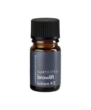 Eye Manufactory Augenmanufaktur Browlift II Setting Lotion 5 ml bottles part of the Brow Lifting Basic Kit for eyebrow shaping and naturally voluminous and lasting 3D eyebrow effect 20 applications