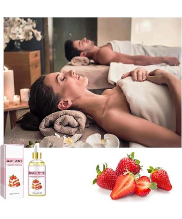 IFFANY Strawberry Shortcake Body Juice Oil Strawberry Scented Body Oil Body Juice Oil Body Oil for Women Handmade Moisturizing with Strawberry Body Oil - Buy Online on GoSupps.com