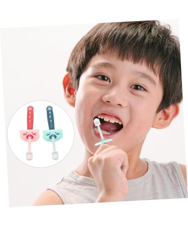 CLISPEED Baby Toothbrush Set - 8 Soft Silica Gel Brushes for Kids - Assorted Colors | Gentle Dental Care for Children - Buy Online on GoSupps.com