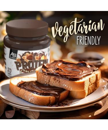 Buy All Stars Protein Cream Chocolate Hazelnut - Sugar-Free Palm Oil-Free 20% Whey Protein Delicious High-Protein Spread (330g) - International Shipping Available - Buy Online on GoSupps.com