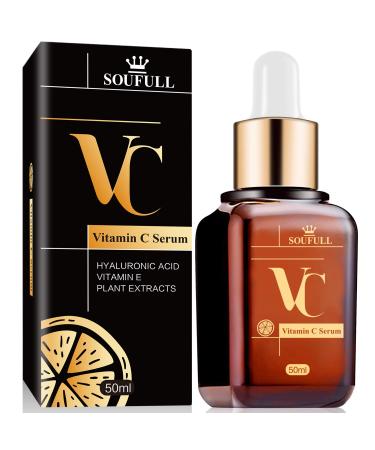 Vitamin C Serum for Face with Hyaluronic Acid to Rejuvenate Face And skin Best Serum for Anti Aging with Natural Ingredients Dark Circles Anti Wrinkl Fine Lines and Sun Damage Corrector