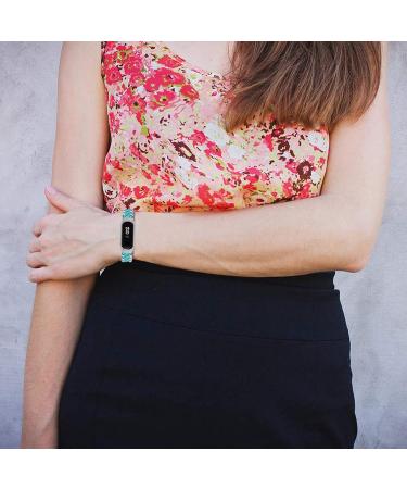 Replacement Bands Compatible with Xiaomi Mi Band 3 KangPlus Women Girl Stylish Replacement Wristband Breathable Adjustable Handmade Faux Pearl Strap for Xiaomi Mi Band 3 - Blue - Buy Online on GoSupps.com