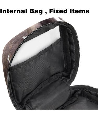 Stylish Wine Barrel Bandage Storage Bag - Portable Menstrual Cup Bags for Women & Teens | Unique Design for Period Essentials - Buy Online on GoSupps.com