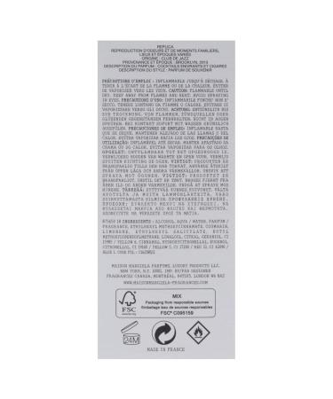 Maison Margiela Replica Jazz Club Eau De Toilette Spray 3.4 Ounce (Unisex) - Buy Online on GoSupps.com