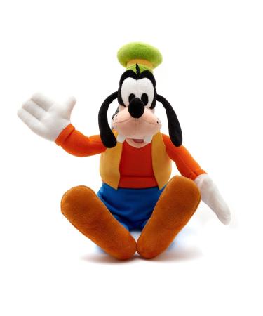 Disney Store Official Goofy Small Soft Plush Toy 36cm/14 Iconic Cuddly Toy Character with Embroidered Detailed and Classic Goofy Attire Suitable for All Ages