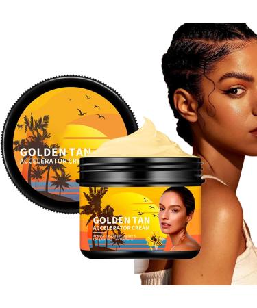 Selftanning lotion instant tanning face natural tanning cream for face and body for women and men 40 g black cream - Buy Online on GoSupps.com