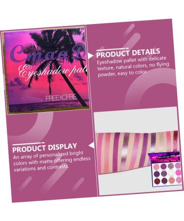 WOONEKY 1 Box Eyeshadow Palette Woman Eyeshadow Pallet Eye Shadow Plate Makeup Supplies Plastic - Buy Online on GoSupps.com