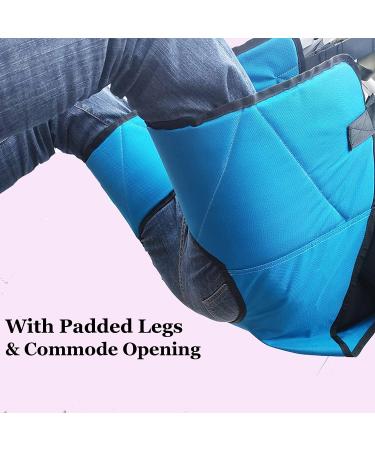 Full Body Patient Lift Sling with Commode Opening Four Point Support Transfer Shower Sling Toileting Sling with Head Support and Padded Legs (Color : Green) - Buy Online on GoSupps.com