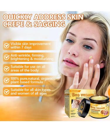 AWZLOVE Bee Venom Comprehensive Cream Professional Bee Venom Skin Treatment Cream Bee Venom Skin Restoration Cream-50g Anti-Aging Hydrating Natural Ingredients for All Skin Types (1 Bottle) - Buy Online on GoSupps.com