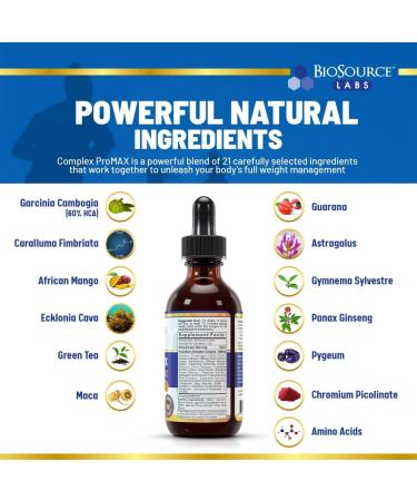 BioSource Labs Complex ProMAX Premium Diet Drops - 2 oz Bottle - Buy Online on GoSupps.com