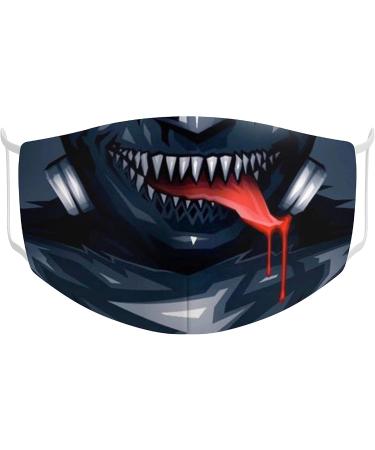 Love My Fashion Multi-Print Reusable Face Mask - Unisex Soft Cotton 2-Layer Washable Fashionable Design - Buy Online on GoSupps.com