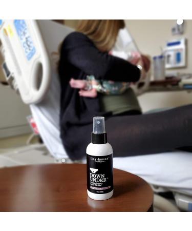 Tiny Human Supply Co Down Under Herbal Perineal Spray 4oz 97% Organic Herbal Postpartum Relief Soothing Natural Mist for Mama Hospital Birth Kit Essential Made in USA - Buy Online on GoSupps.com