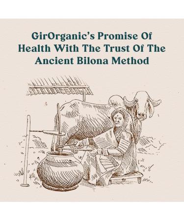 GirOrganic Grass Fed A2 Ghee | Clarified Butter (32Oz) - Unsalted Gir Cow Ghee Butter - Organic Ghee Oil - Pasture Raised  Non-GMO  Lactose-Free 32Oz 32 Fl Oz (Pack of 1) - Buy Online on GoSupps.com