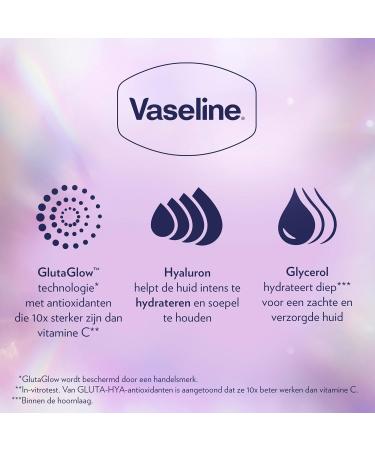 Unilever Vaseline GlutaHya Dewy Radiance Serum Burst Moisturizing Lotion with Antioxidants for Soft Radiant Skin 2 200 ml - Buy Online on GoSupps.com