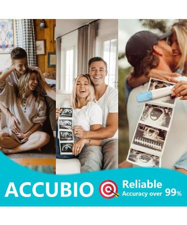 ACCUBIO Digital Pregnancy Test - Fast & Accurate Home Fertility Test | Over 99% Accuracy | Results in 5 Minutes - Buy Online on GoSupps.com