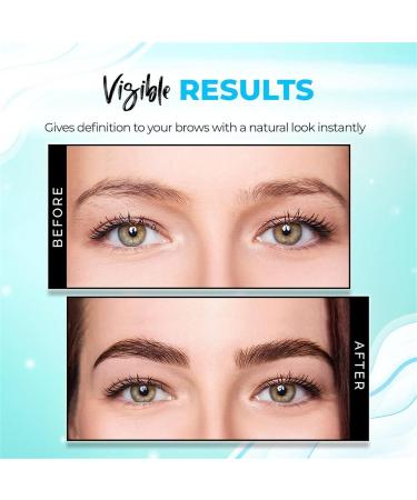 Blapee Eyebrow Pencil Atikisoi Eyebrow Pencil Eyebrow Microblading Pen 3D Waterproof Microblading Eyebrow Pen with 4 Tip Brow Pencil Long-Lasting Fills Brow Makeup (Grey) - Buy Online on GoSupps.com
