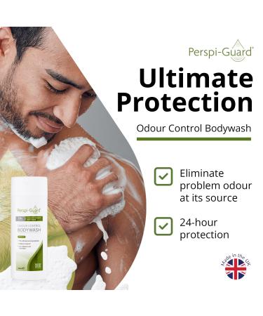 Perspi-Guard Odor-Controlling Shower Gel | 3-Pack | Eliminates Armpit & Foot Odors | Made in Great Britain - Buy Online on GoSupps.com