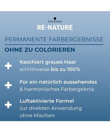 Men Perfect Re-Nature Men Medium Blonde to Medium Brown (3 x 145 ml) Repigmenting Cream Restores Natural Hair Colour to Hairless Hair and Gently Conceals Grey Hair - Buy Online on GoSupps.com