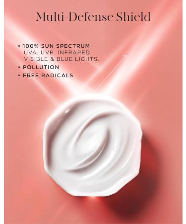 Noble Panacea The Multi-Defense Cream SPF 50 (60 Doses) Anti Aging Mineral Sunscreen Reef Safe Sunscreen with Peptides Protects & Corrects Sun Damage - Buy Online on GoSupps.com