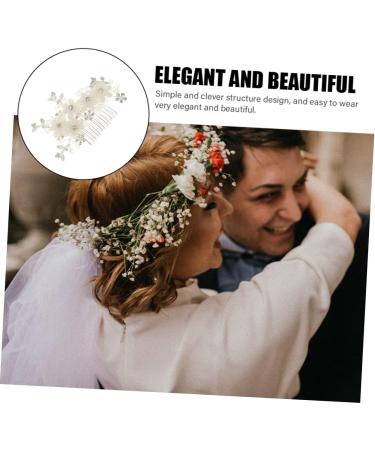 MAGICLULU Side Comb Wedding Hair Accessories for Brides Wedding Bride Hair Comb Bridal Headpiece Hair Combs for Women Accessories Bride Insert Comb Bridal Hair Accessories Bride Hair Jewelry - Buy Online on GoSupps.com