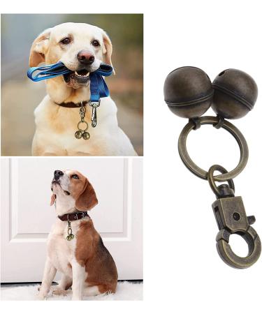 Micro Traders Brass Pet Bell Tracker for Dogs and Cats - Collar Pendant Charm for Pets - Harness Training Bell - Buy Online on GoSupps.com