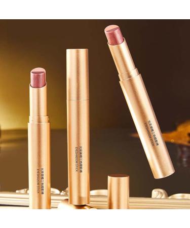 3-in-1 eye shadow pencil Waterproof long-acting eye shadow pencil Gradual flash powder novice eye shadow stick Colored shiny eye shadow pencil Waterproof classic shiny eye shadow stick (B) - Buy Online on GoSupps.com