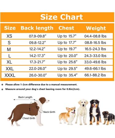 Etdane Dog Dividers - Surgical Recovery Bodysuit for Dogs | Anti-Hair Failure Pajamas | Long-Sleeved Medium Red for Bitches - Shop Internationally! - Buy Online on GoSupps.com