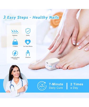Best Nail Fungus Treatment Device | Rechargeable Cold Laser Therapy for Fingers & Toenails - Buy Online on GoSupps.com