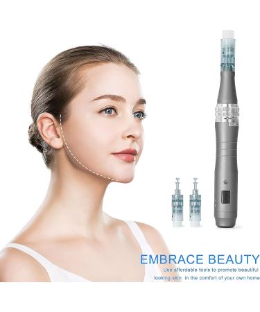 Dr Pen Ultima M8 - Professional Microneedling Derma Pen for Home Use | 2Pcs 16Pins Cartridge | Dermapen Micro Needling Kit - Buy Online on GoSupps.com