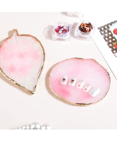 1 Piece Pink Nail Art Palette - Nail Polish Mixing Palette for Nail Art Display - Buy Online on GoSupps.com