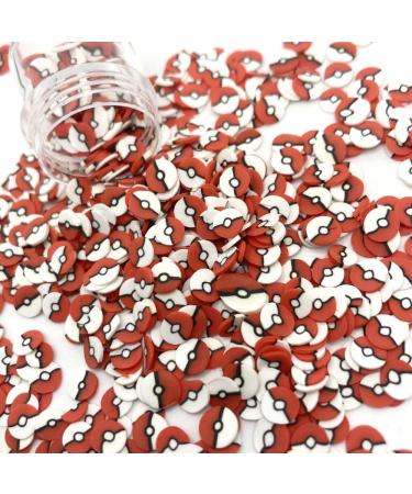 RT 50g Cartoon Anime Polymer Hot Soft Clay Sprinkles for Crafts DIY Plastic klei Tiny Cute Mud Particles Accessories Nails Art Y420 (Color : Rojo) Red - Buy Online on GoSupps.com
